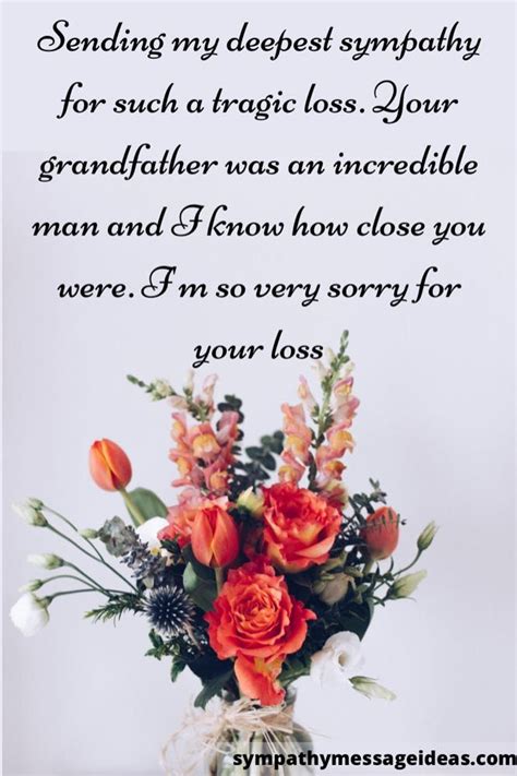 47 Of The Most Heartbreaking Loss Of Grandfather Quotes Sympathy Card Messages Grandfather