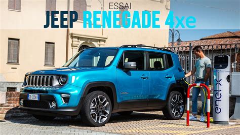 Essai Jeep Renegade 4xe Hybride Rechargeable 2020 Youtube