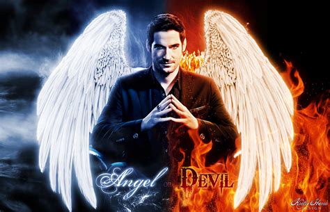 What's interesting about the devil is that every designation we have for him is a description of his character and nature. Lucifer - Angel or Devil? | Artwork inspired by season 3's ...