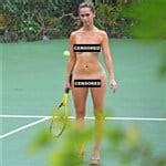 Jennifer Love Hewitt Caught Playing Naked Tennis
