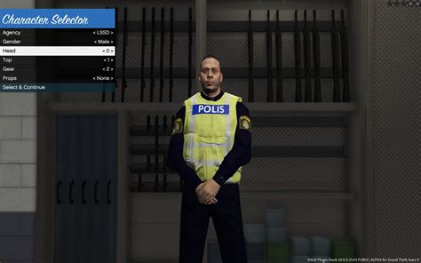 Swedish Police Uniform Gta5