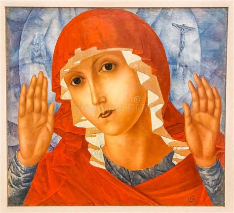 The Mother Of God Of Tenderness Towards Evil Hearts By Kuzma Petrov