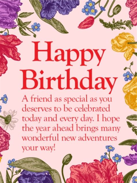 Search for best birthday messages with us 50 Best Happy Birthday Greetings to a Friend - Quotes Yard