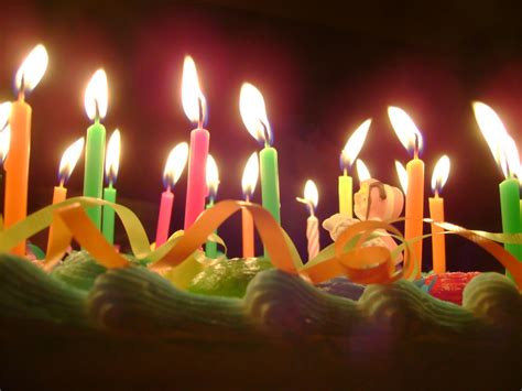 birthday cake candles hd wallpaper toour homes