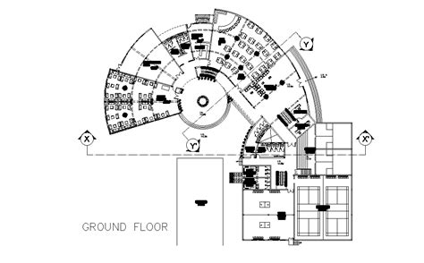 Ground Floor Plan Of The Club House Is Given In This D Autocad Dwg SexiezPicz Web Porn