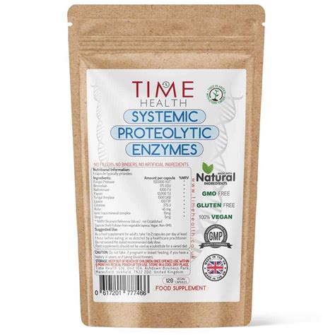 Systemic Proteolytic Enzymes Complex Repair And Recovery Mixed Enzyme