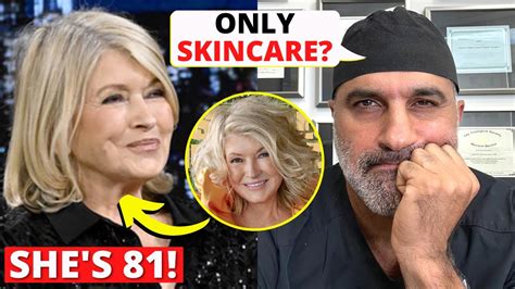 Is Martha Stewarts Skincare Routine An Anti Aging Miracle Youtube