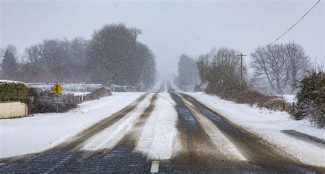 Met Éireann Issues Low Temperature Ice And Snow Warnings