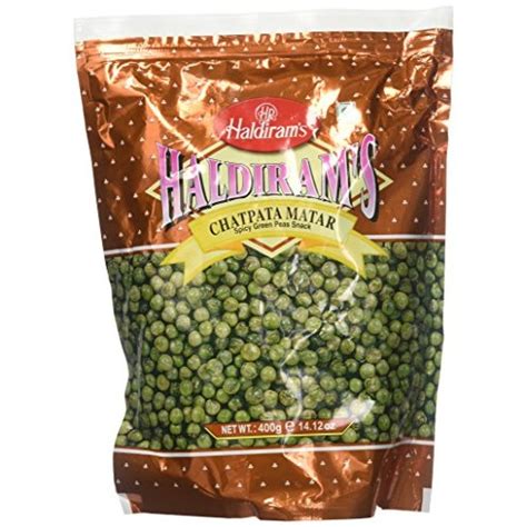 Haldiram Chatpata Mater Spicy Green Peas Snack 14 Oz