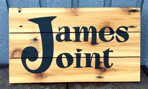 Hand Crafted Custom Rustic Wood Sign By Wood Monkey Studio
