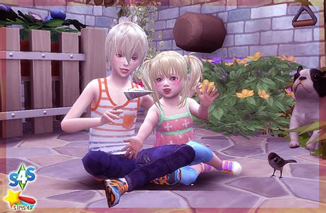 Brothers And Sisters Pose 04 At A Luckyday Sims 4 Updates