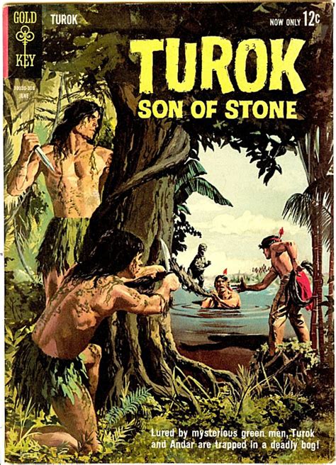 Turok Son Of Stone June George Wilson Cover Painting Classic