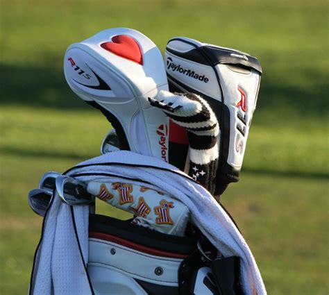 As if jordan spieth isn't young enough, there's a new guy taking his spot at. Dustin Johnson's staff bag...complete with cool Scotty ...