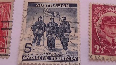 Oldrare Australian And Australia Postage Stamps Youtube