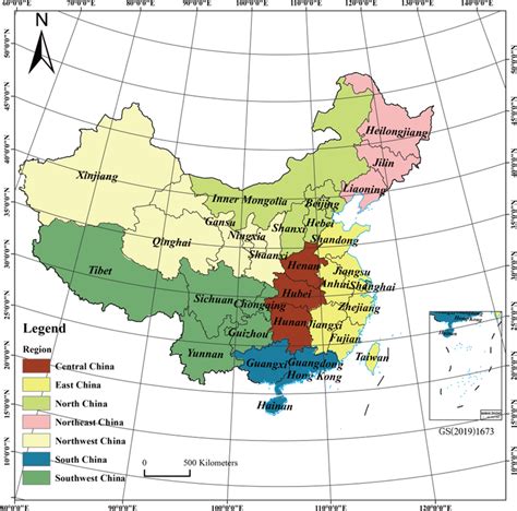 Administrative And Geographical Divisions Of China Download