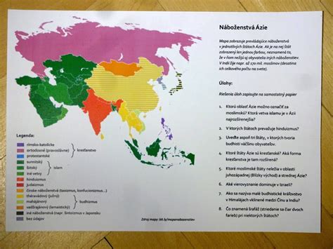Obyvateľstvo a sídla Ázie (návrh skupinových úloh) - Lepšia geografia