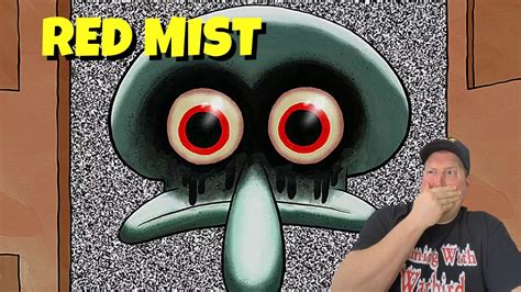Red Mist Spongebob Horror Game Basement Gww Youtube