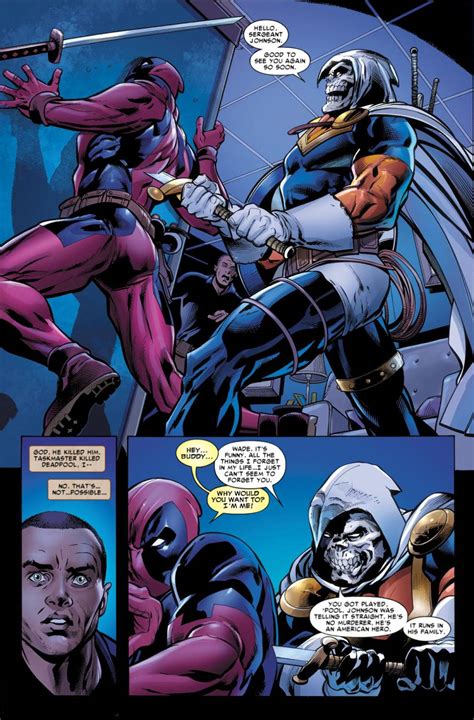 Deadpool Vs Taskmaster Battles Comic Vine