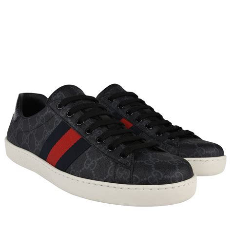 Gucci Ace Gg Print Trainers Cruise Fashion