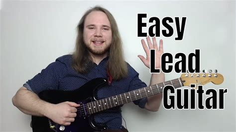 Easy Lead Guitar Solos For Beginners Youtube