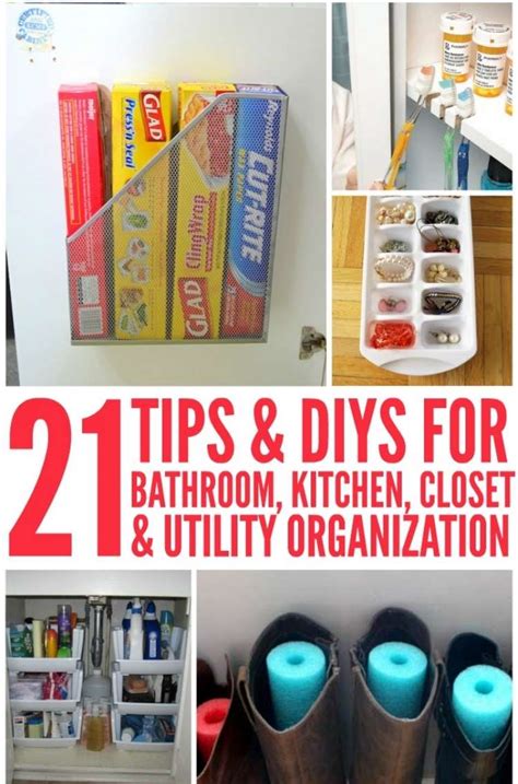 21 Tips And Diy Organization Ideas For The Home Project Isabella