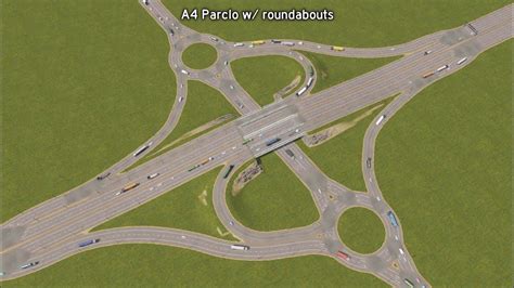 A4 Parclo Is The Best Roundabout Interchange Design Urban Design Plan