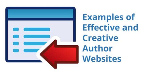 Examples Of Effective And Creative Author Websites Book Cave