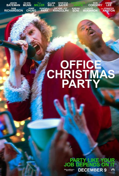 trailer of office christmas party starring t j miller jason bateman and jennifer aniston
