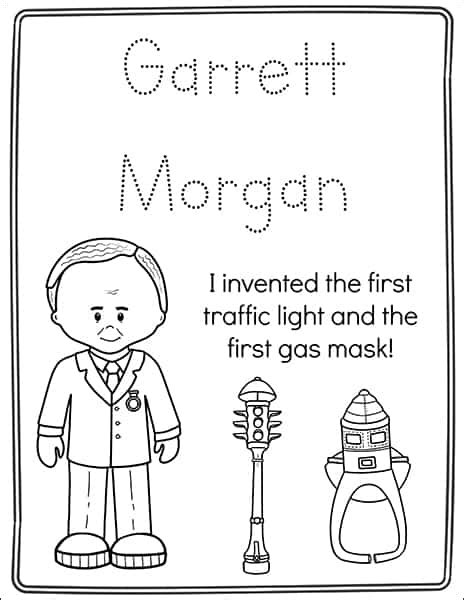 Coloring Pages Of Garrett Morgan