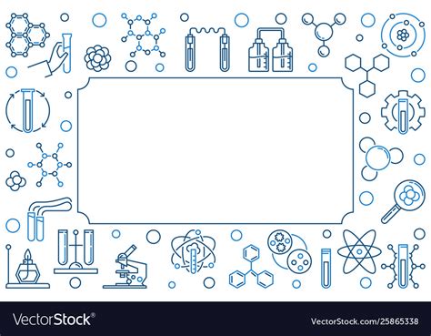 Download Chemistry Creative Background With Chemical Vector Image By