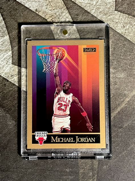 Find guaranteed authentic michael jordan trading cards at sportsmemorabilia.com online store. 1990 SkyBox Michael Jordan #41, HOF Chicago Bulls. Beautiful Card, HOT and RARE. - Michael ...