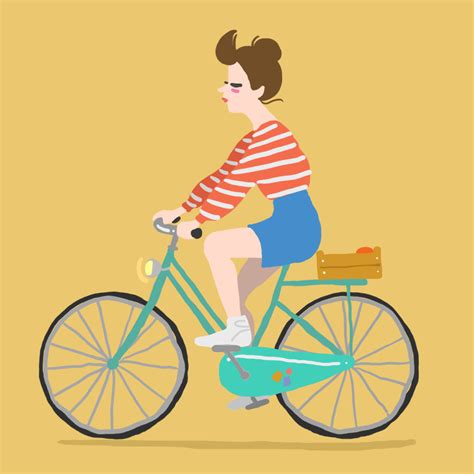 Bicycle  By Esen Demirci Find And Share On Giphy