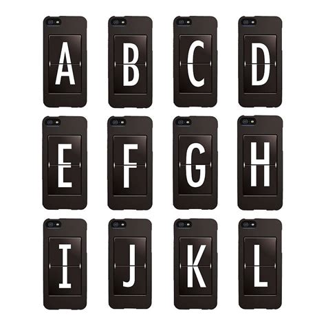 Initial Letter Iphone Case By Giant Sparrows