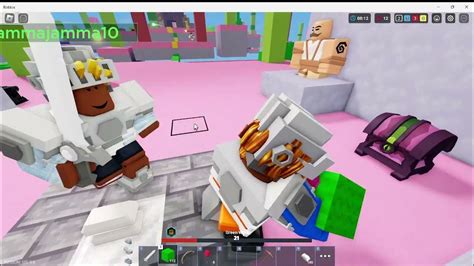 Destroying Roblox Bedwars Squads Using Aery Kit Youtube