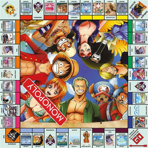 Monopoly One Piece Board Game Base桌遊基地