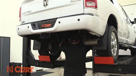 Folding ball the curt folding ball gooseneck hitch is an. CURT 60613 Gooseneck Trailer Hitch Installation on RAM ...