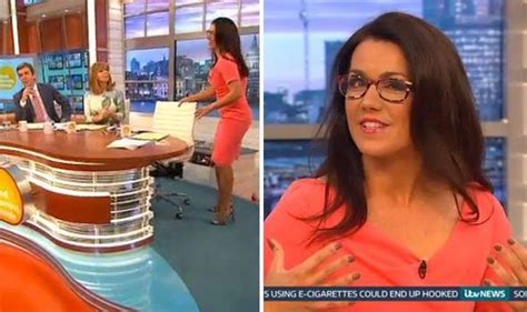 Susanna Reids Dress Splits Open Live On Good Morning Britain Celebrity News Showbiz And Tv