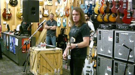 Dave Ellefson Holy Wars At Guitar Center Austin Tx September 9