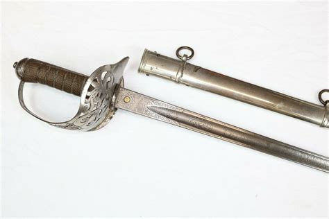 1897 Pattern Wilkinson Patent Solid Hilt To Named Officer With Boer War