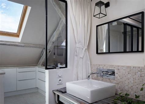 Rustic Modern Attic Apartment Renovation Oozes Parisian Panache Decoist