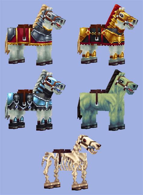 Minecraft Horse Skins By Wayuki On Deviantart