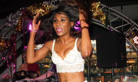 sinitta strips down to her lacy underwear during scorching lgbt festival performance celebrity