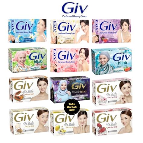 Jual GIV Sabun Mandi Batang 72gr GIV Bar Soap Shopee Indonesia