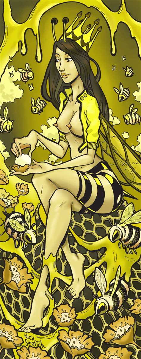 Hot Insect Girl Queen Bee Hentai Luscious