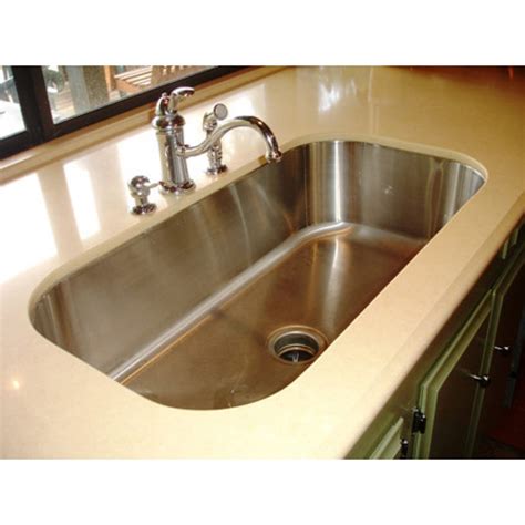 30 Inch Stainless Steel Undermount Single Bowl Kitchen Sink 18 Gauge