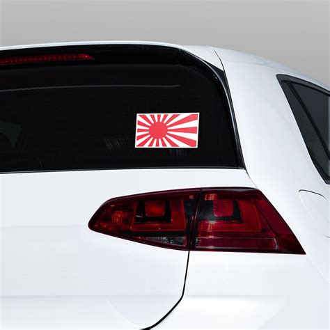 Rising Sun Japan V Jdm Tuner Stickers Decals Vs