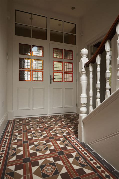The Lindisfarne Pattern Victorian Floor Tiles By Original Style Uk