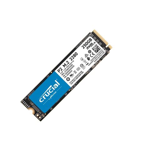 Crucial P2 3d Nand 250 Go M2 Nvme Pcie Ssd Interne Rue Du