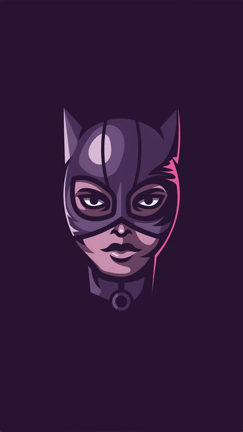 1080x1920 Catwoman Superhero Minimal Art Iphone 76s6 Plus Pixel Xl
