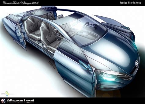 vw sketch by rodrigo maggi car body design